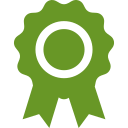 icon of a badge representing Quality